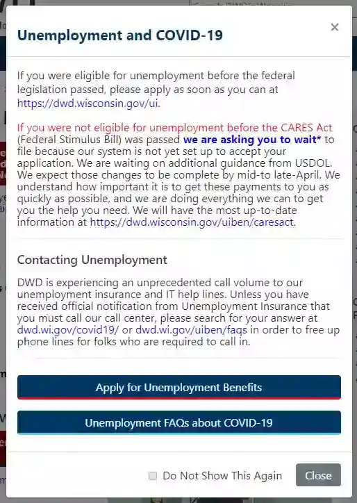 wisconsin-unemployment-call-delay-notice