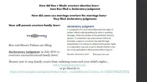 declaratory judgment slide roe v wade and same sex marriage 2015