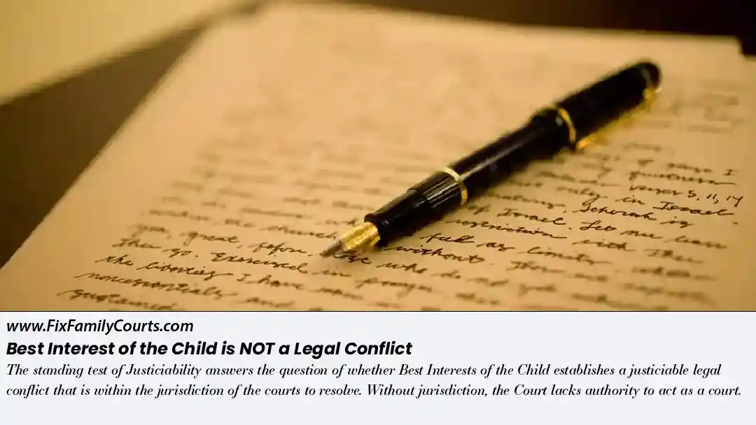 Best Interest NOT a legal Conflict | featured image