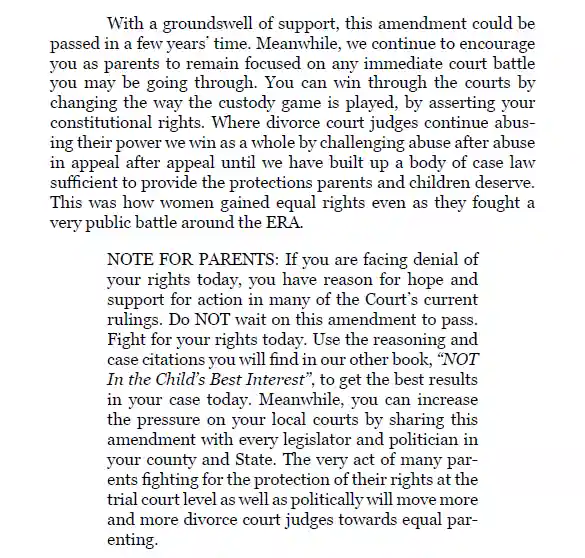 Excerpt from book Protecting Parent Child Bonds chap1 -3