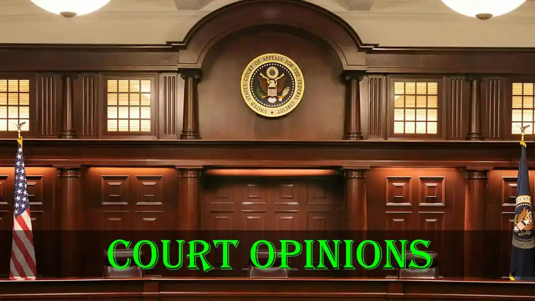 Court Opinions | featured image